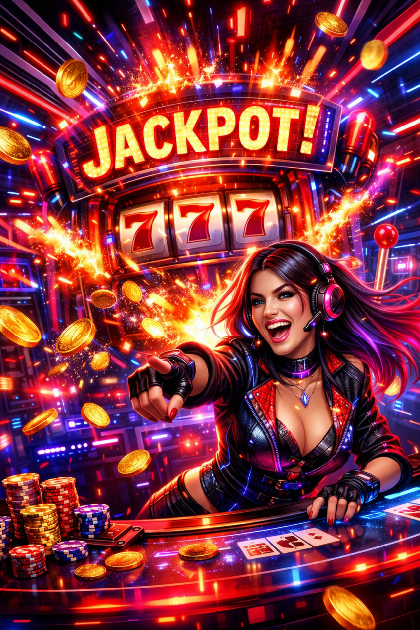 Perang mesin slot & live games